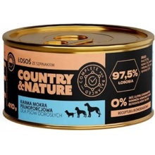 Country&Nature Adult losos a špenát 410 g