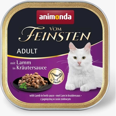 Animonda Vom Feinsten Cat GF Adult - агнешко в билков сос 100 г