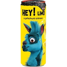 HEY! LIMO sýtený nápoj s príchuťou citrón 250 ml