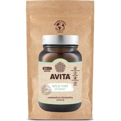 Avita Wild Yam extrakt 60+7 kapsúl