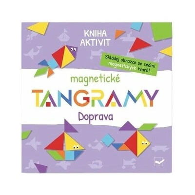 Kniha aktivit magnetické TANGRAMY Doprava
