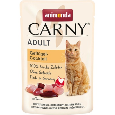 animonda Carny Pouch drůbeží koktejl 24 x 85 g