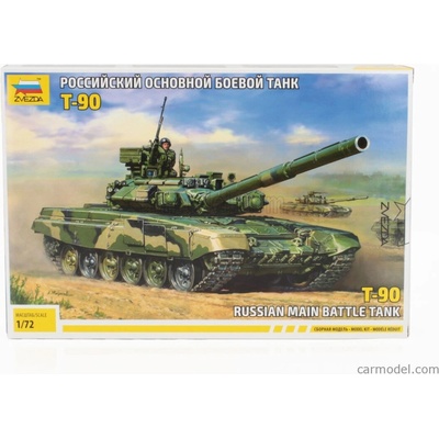 Zvezda Tank T-90 Russian Main Battle Military 1:72