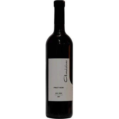 Amicius Pinot Noir suché červené 16% 0,75 l (čistá fľaša)