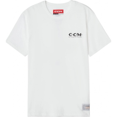 CCM 125 Anniversary Short Sleeve TEE white