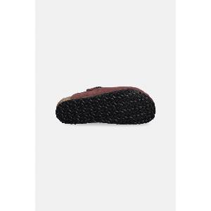 Birkenstock чехли за деца от велур Boston (1032699.32.35)