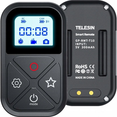 Telesin T10 Bluetooth dálkový ovladač na GoPro Hero 9 / 8 GP-RMT-T10 – Sleviste.cz