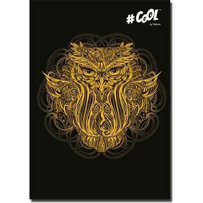 COOL BY VICTORIA Zošit Spiritual tattoo A4 linajkový