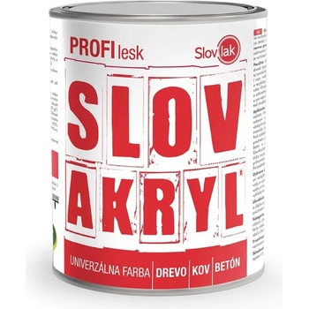 Slovlak Profi Lesk 0,75 kg bílá