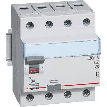 Legrand ДТЗ 4P 40A 30mА серия TX3 ID тип AC - 411708 (411708)