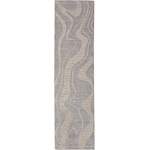 Flair Rugs Сива пътека подходяща за пране 78x230 cm Calder - Flair Rugs (503119380283)