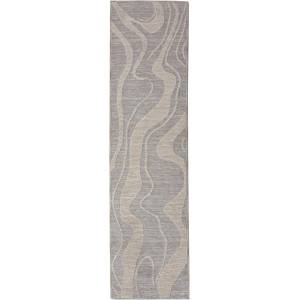 Flair Rugs Сива пътека подходяща за пране 78x230 cm Calder - Flair Rugs (503119380283)