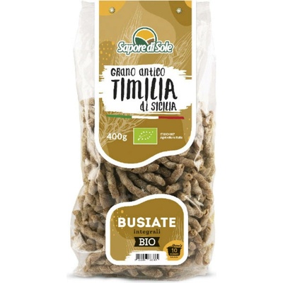 Sapore di Sole Bio Busiate Timilia těstoviny z tvrdé pšenice 400 g