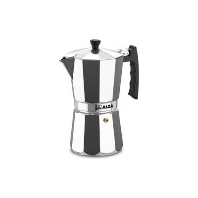 ALZA Moka kanvica BASIC, 1 šálka 75 ml, hliník