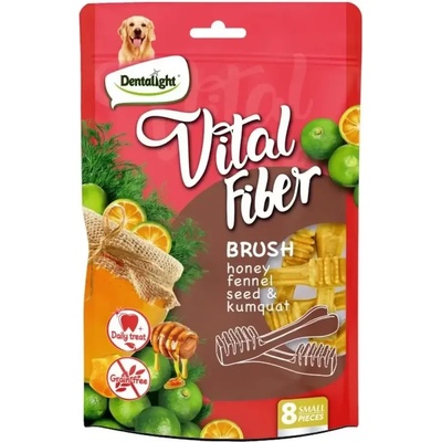 Dentalight Vital Fibre Brush Honney Small дентално лакомство за малки породи 8бр, 80gr