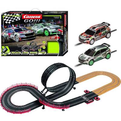Carrera Autodráha GO!!! Škoda Rally 4,9m 158x68cm na trafo