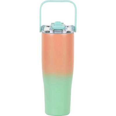 CMP KA0676 Termohrnek s rukojetí na přenášení 900 ml zelenooranžový