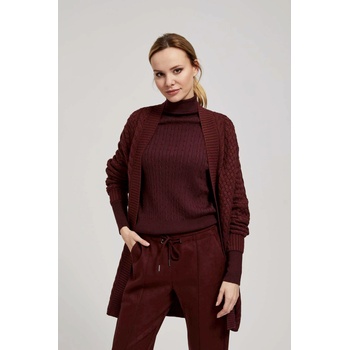 Moodo Дълга жилетка в кестеняв цвят Moodo Moodo | Kafyav | ЖЕНИ | XS