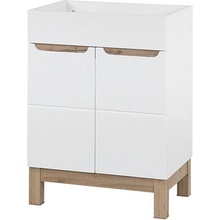 Comad Bali White skrinka 60x45.5x84 cm kúpeľňová skrinka pod úmývadlo stojaca biela BALI WHITE 820 -60 CM FSC