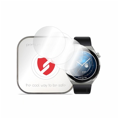 Протектор - самолекуващ [4 броя] за Huawei Watch GT 3 Pro 46 мм - Smart Protection Classic - Прозрачен