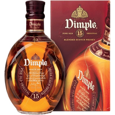 Dimple 15y 40% 0,7 l (čistá fľaša)