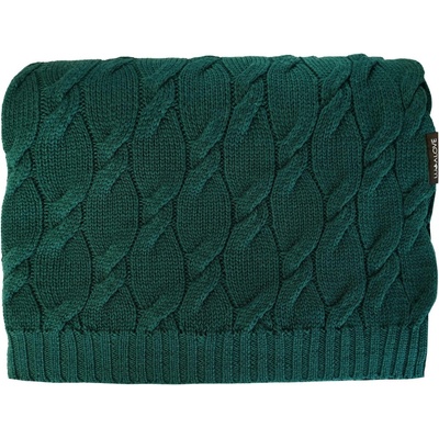 Lullalove Deka z vlny Merino XL PREMIUM Smaragdová zeleň