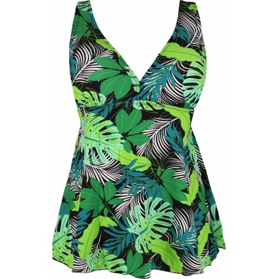Paradise plavky Tankiny pre plnú postavu HH87633-A zelená