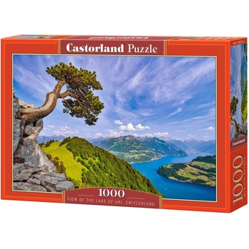 Castorland Пъзел Castorland от 1000 части - Изглед към езерото Ури, Швейцария (C-105311-2)