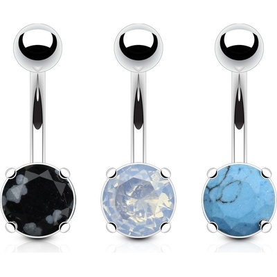Steel Edge piercing do pupku sada 011