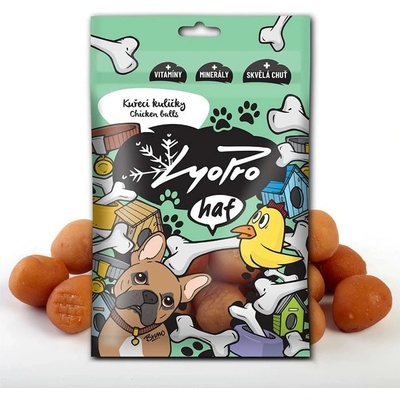 LYOPRO sušené kuřecí kuličky 70 g