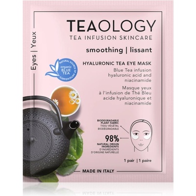 Teaology Face Mask Hyaluronic Eye Mask хиалуронови хидратиращи компреси за околоочната зона 5ml