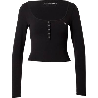 Abercrombie & Fitch Тениска черно, размер XL