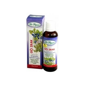 Dr.Popov Kapky bylinné Oči zrak 50 ml