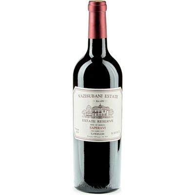 Vazisubani Estate Saperavi Estate Reserve gruzínské suché červené 2020 14% 0,75 l (holá láhev)