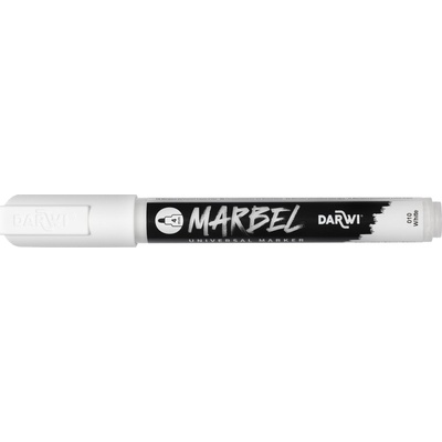 Darwi Marbel Химикал маркер 4 mm White N°010 1 бр (DA0226004010C)