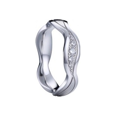 7AE dámský stříbrný snubní AN1046 D