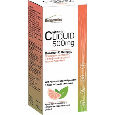 Herba Medica Vitamin C Liquid with Agave 500 mg [250 мл]