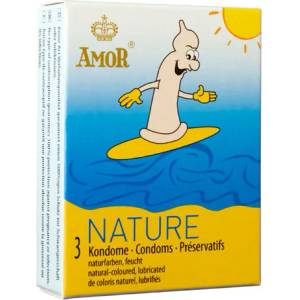 Amor Презервативи "amor nature" 3 бр
