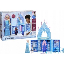 Eco Toys Drevený zámok Frozen Modrá