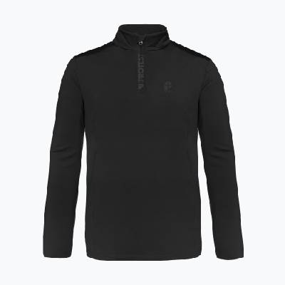 Мъжки суитшърт Protest Rewill 1/4 Zip Active true black