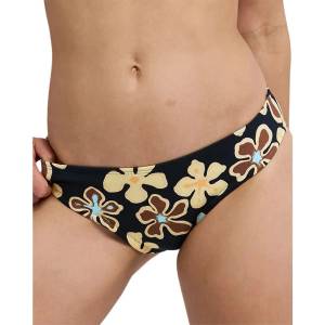 Roxy Fearless Flow Classic bikini bottom - Black (Anthracite Nostalgic Feels Ful)