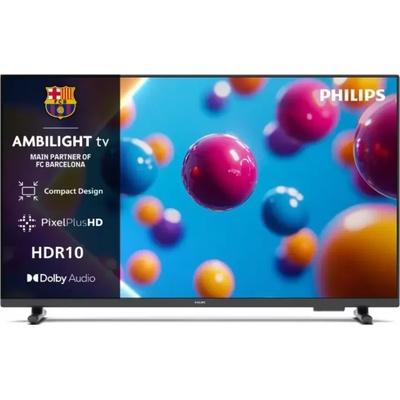 32PFS6900/12, 32" FHD LED 1920x1080, DVB-T/T2/T2-HD/C/S/S2, Ambilight 3, HDR 10, HLG, Dolby Audio, Smart, Titian, Pixel Plus FHD, 8GB, HDMI*3, USB*2, 802.11n, 12W RMS, Black (32PFS6900/12)