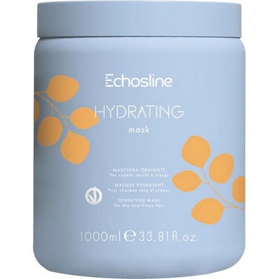 Echosline Hydrating Mask - hydratační maska pro suché a krepaté vlasy 1000 ml