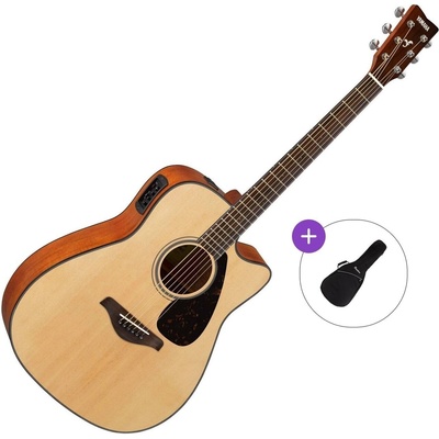 Yamaha FGX800C Basic SET Natural Електро-акустична китара Дреднаут