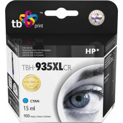 Compatible TBH-935XLCR Cyan - неоригинален мастилен патрон за HP (TBH-935XLCR)