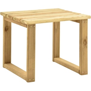 vidaXL Маса за шезлонг, 30x30x26 см, импрегниран бор (315394)