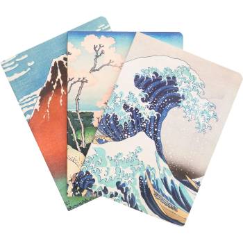 Erik Комплект тефтери Erik Art: Katsushika Hokusai - The Great Wave of Kanagawa, формат A5 (PCA5003)