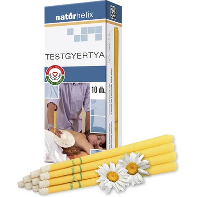 Naturhelix tělová svíčka s heřmánkem 10 ks