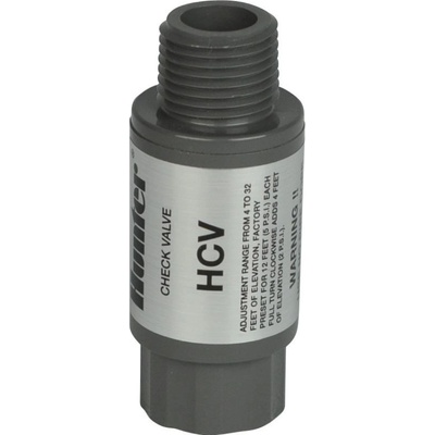 HUNTER HCV 1/2" Nastavitelný zpětný ventil