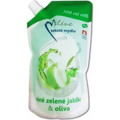 Miléne Zelené Jablko a oliva tekuté mydlo náhradná náplň 500 ml